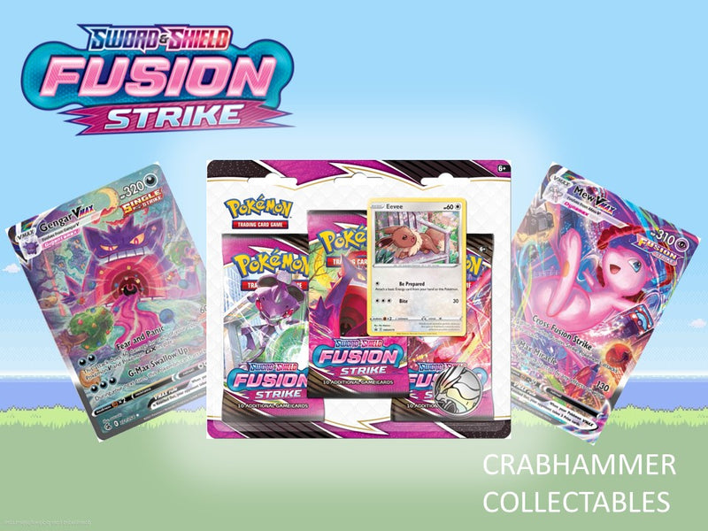 Fusion Strike 3-Pack Blister (Eevee Promo)