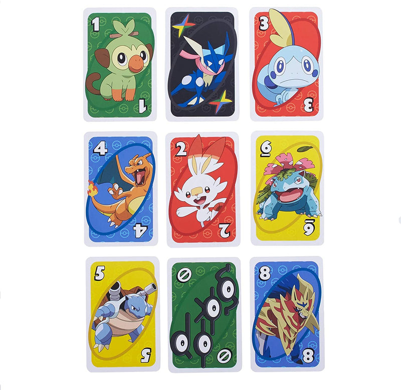 Pokemon Uno Cards (Japanese)